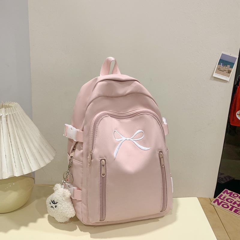 Large Capacity Stylish Backpack for Middle School, High School, and College Girls - Perfect for Travel and Laptops