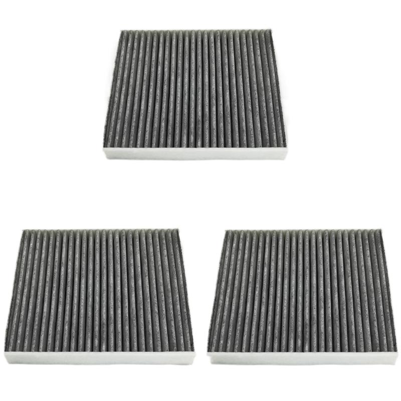 3 Cabin Filters For New LEXUS ES NX RX UX TOYOTA ALPHARD C-HR CAMRY COROLLA FORTUNER HIGHLANDER HILUX YARIS RAV4 87139-58010