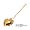 Tea Strainer Heart Shape Rust-free 304 Stainless Steel Rapid-penetration Tea Infuser for Mug