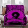 Guitarist J-Jimi H-Hendrix Blanket Design Lightweight Throw Blanket For Dorms, Naps, Living Room, Office,Sofa