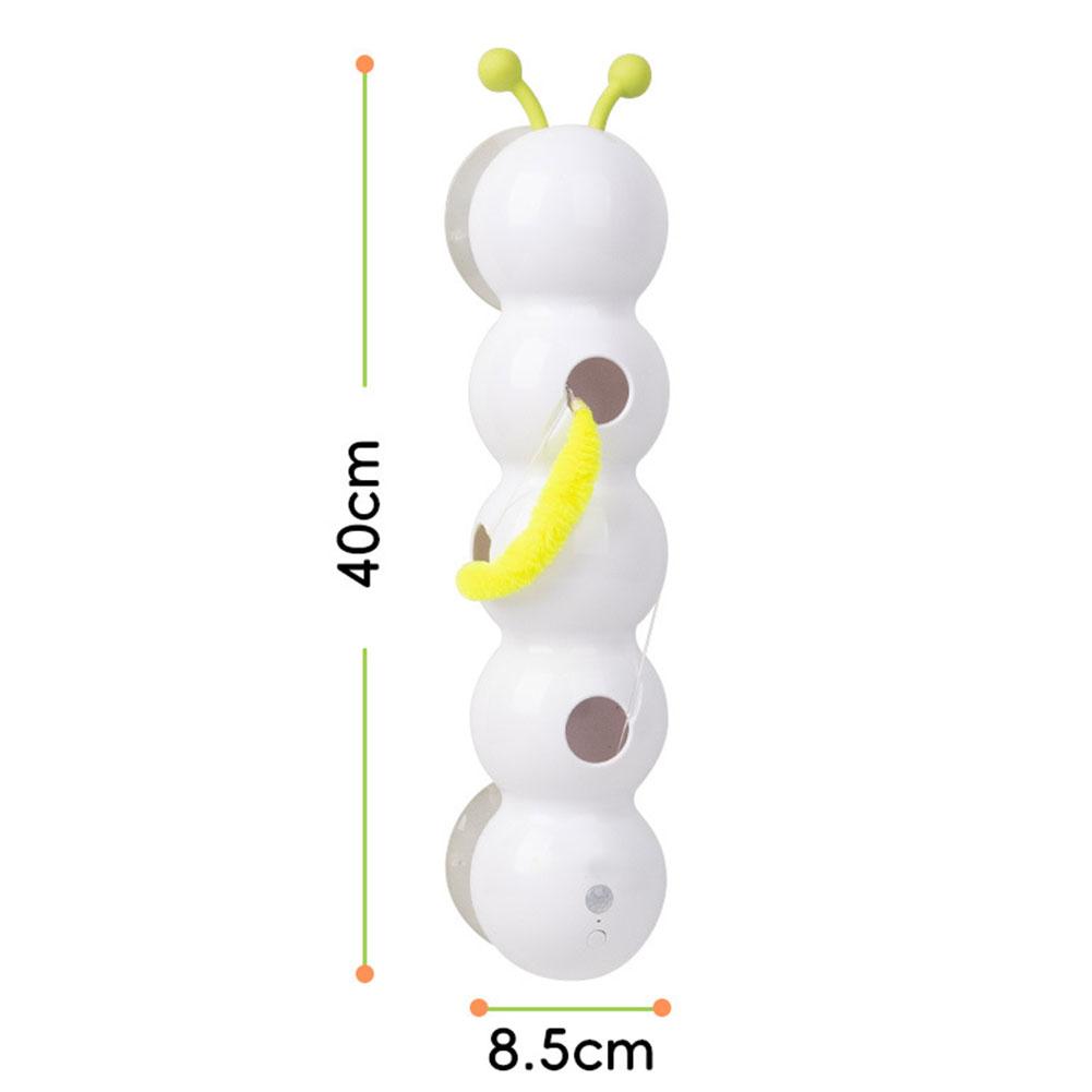 2025 New Intelligent Interactive Cat Toy Intelligent Earthworm Pole Automatic Popping Hole From The Hole Teasing Cat Toy