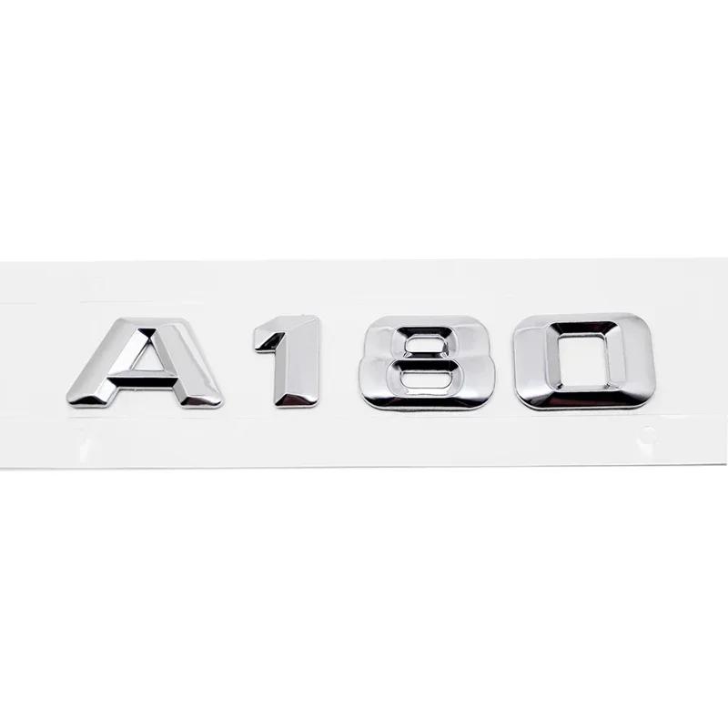 Stop ABS Naklejka z Emblematem na Klapę Bagażnika Samochodu dla Mercedes Benz Klasa A A45 A63 A140 A160 A180 A200 A220 A250 A260 Emblemat Tylnego Bagażnika
