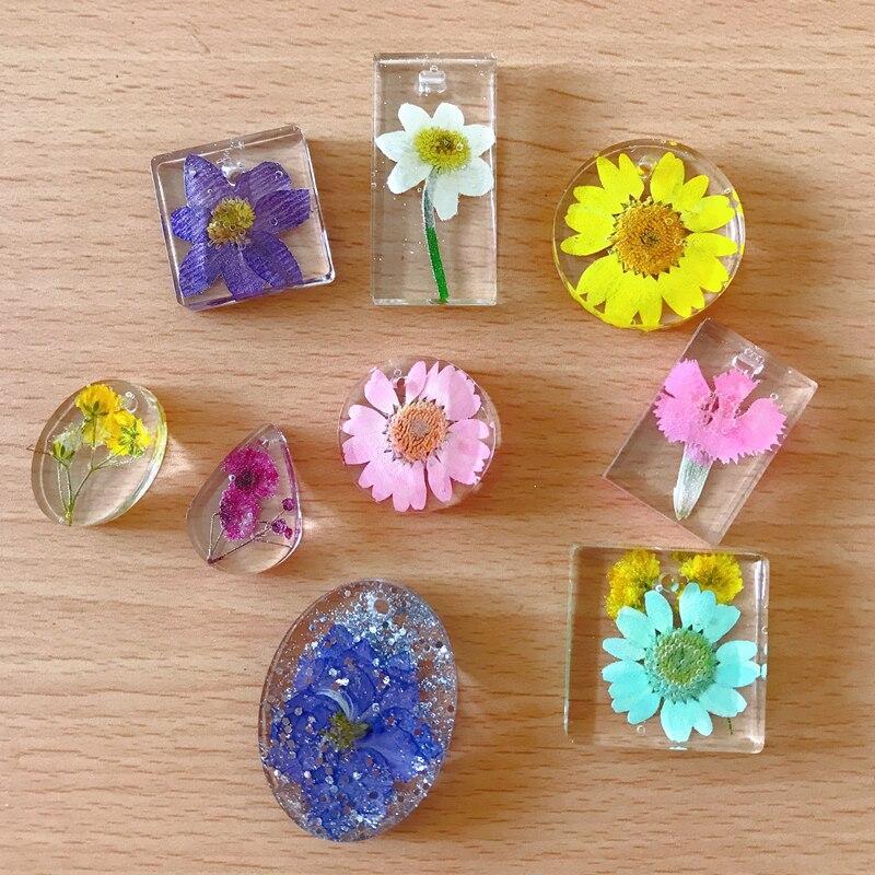 6Pcs Round Pendant Casting Silicone Epoxy Molds Sets UV Epoxy Resin Molds Tools For DIY Jewelry Making Findings Supplies Kits