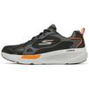 GO RUN Elevate Men Black Orange Low Top Casual Running Shoes Mesh Comfortable Stylish 220321-BKOR