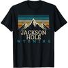 Jackson Hole Wyoming Vintage Mountains Nature Souvenir Gift T-Shirt