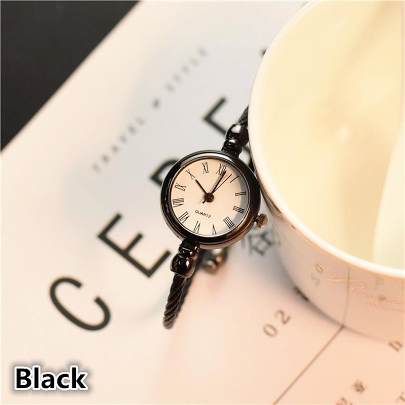 1PC Simple Silver Women's Watch Elegant Small Bracelet Women's Clock Fashion Retro Women's Watch Gift LXY
