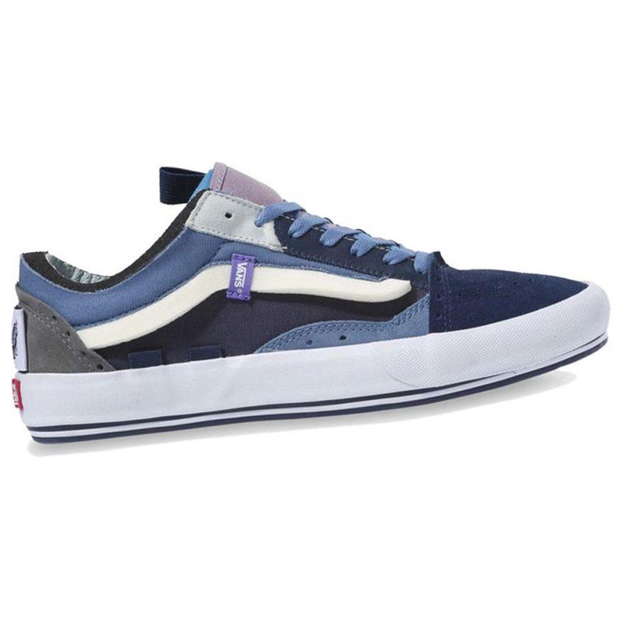 Vans Old Skool Cap Skate Sneakers Shoes 'Blue White' VN0A4UUH21U