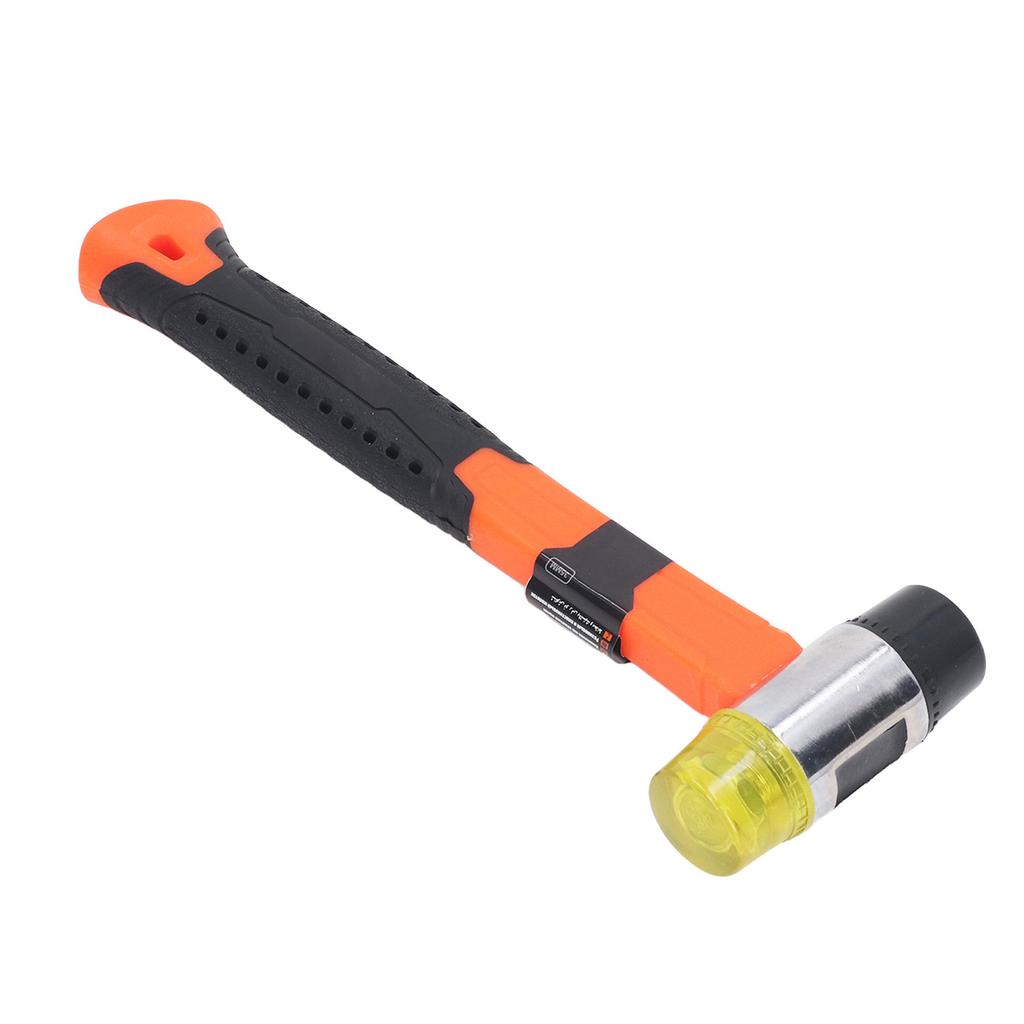 Ciocan cu cap dublu 35mm Cap din PVC moale Cap din fontă Ciocan de instalare multifuncțional pentru construcții