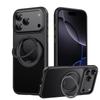 Magnetic Rotating Damping Stand Phone Case IPhone 18 Pro 17 With AI Camera Button Support Anti-Slip Shockproof Acrylic
