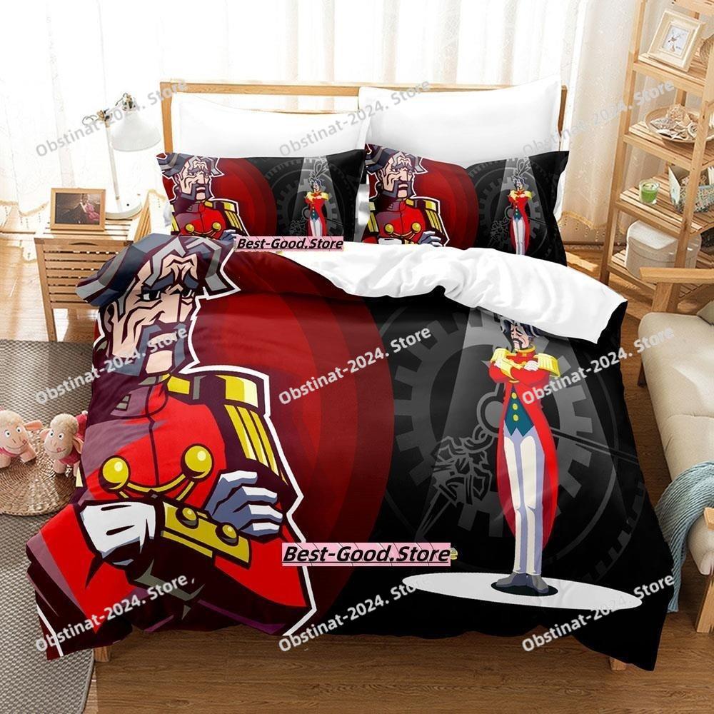 Game Ghost Trick Bedding Set Printed Bed Set Duvet Cover Sheet Pillowcase Bed Soft Quilt Cover Full Queen King Size