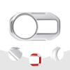 Headlight Lamp Switch Button Cover for Wrangler JL 2018-2025 Decoration White Cover Trim for Headlight Lamp Interior Accessories