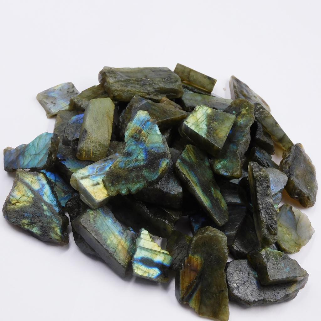 189.7 Ct Natural Labradorite UnCut Rough Huge Loose Gemstone Lot
