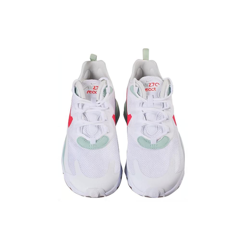 Nike Air Max 270 React White Pistachio Crimson Women's CV3025-100