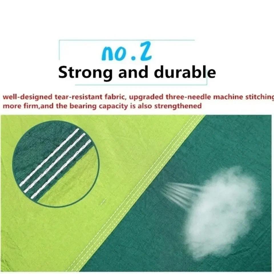 Mosquito Net Hammock Outdoor Portable Anti Rollover Camping Outdoor Swing Sleeping Parachute Cloth Lazy Person Hanging Chair