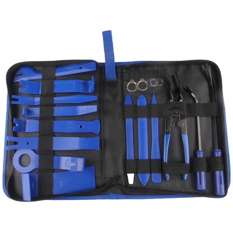 Car Interior Removal Kit Plier Pry Fasteners Remove Door Trim Clips Audio Instrument Panel Repair Fascia Dash Tool