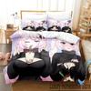 3D Print Anime Nyatasha Nyanners Duvet Cover Set King Queen Double Full Twin Single Size Kids Teens Bedding