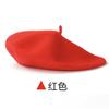 Autumn Winter French Beret Wool Pumpkin hats for women Ladies Female Outdoor Thick Warm Artist Caps Gifts
