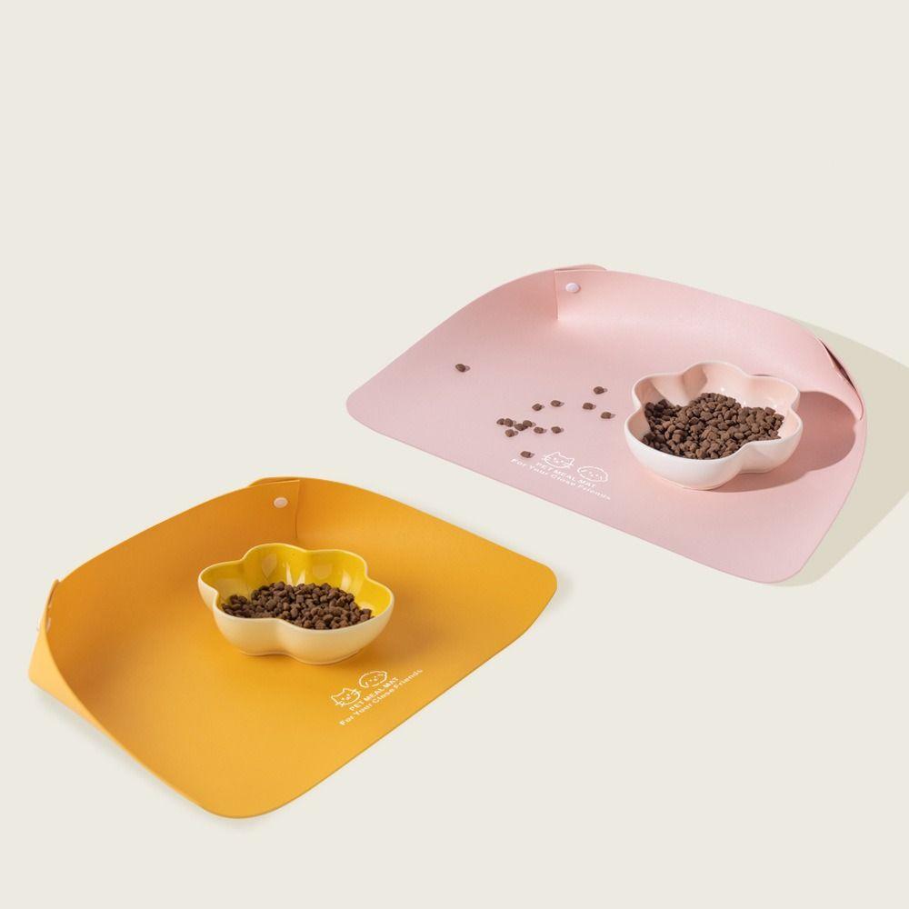 Anti Slip Pet Feeding Mat Waterproof Cat Food Mat New Pet Meal Pad  Pet Supplies