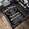 Jack Daniel's Whiskey  Carpet Office Decorative Carpet For Living Room Bedroom Door Mat Floor Rug Computer Chair Area Rug