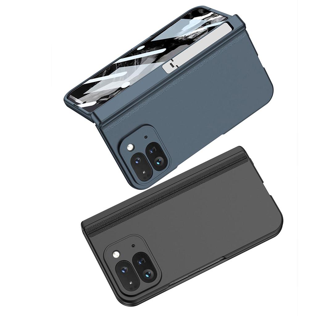 Magnetic Hinge Protective Case for Google Pixel 9 Pro Fold with Cross-border Side Bag Holder