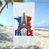 Culture F-France Culture Series Towel Ultra-Fine Fiber Quick Drying Absorbent Towel, Beach Swimming Vacation Beach Towel