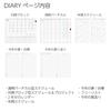 KOKUYO Jibun Techo Lite mini Planner 2025 B6 Slim Green Starts December 2024 Monthly/Weekly (Ni-JLM1G-25) -