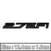 3D Metal 2.7 EFI Car Rear Trunk Emblem Badge Body Decal Exterior Stickers
