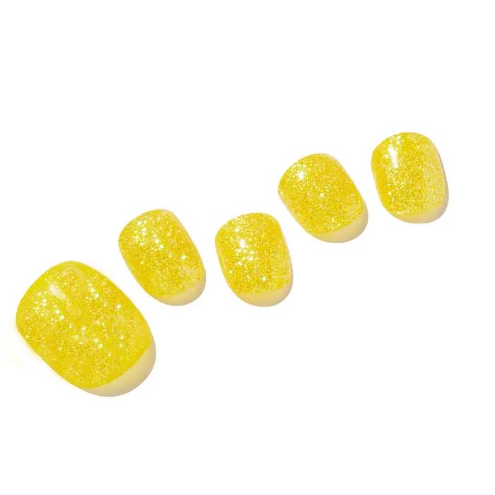 Amalfi Yellow Gel Pedicure