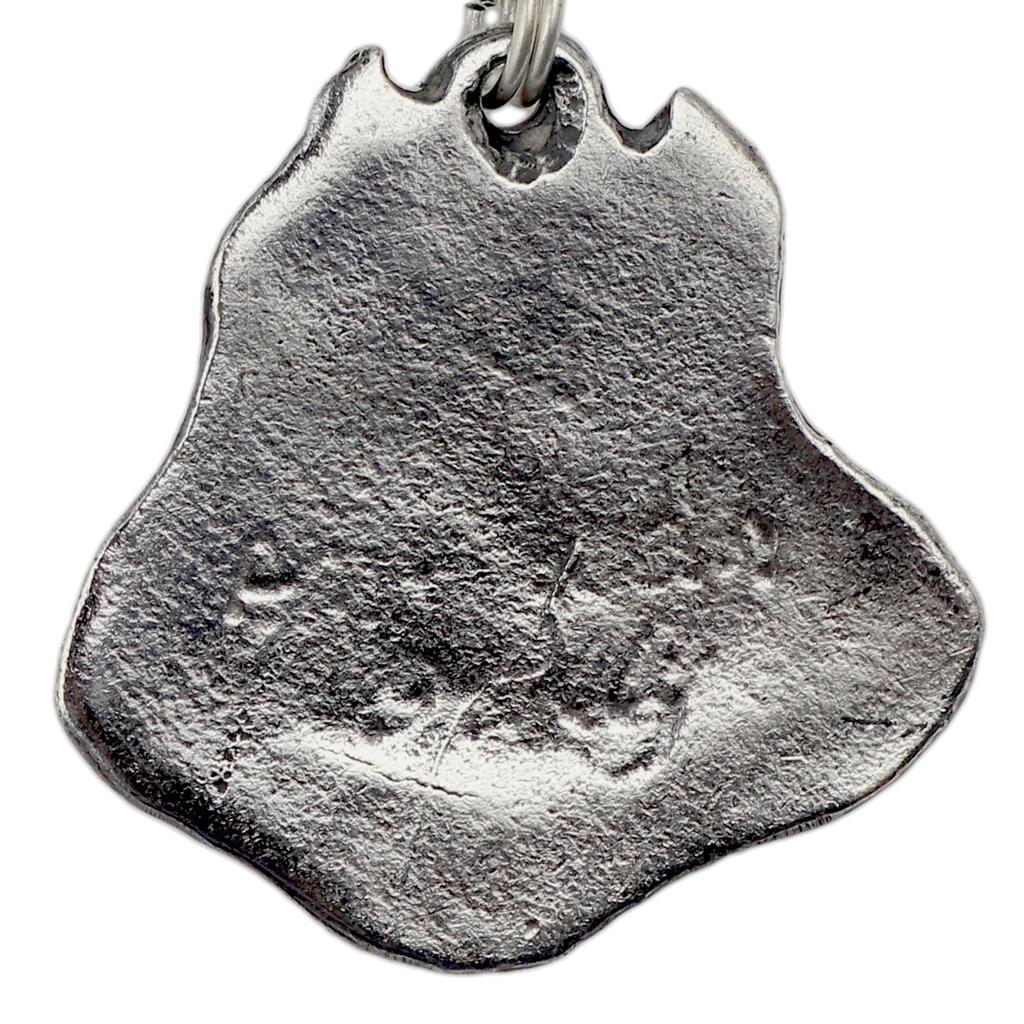 American Bully - Necklace with dog, silver-plated pendant for dog fan, unique jewelry by Art-Dog brand