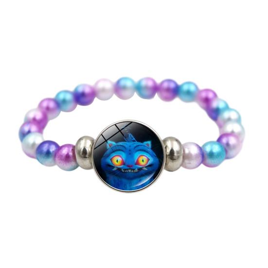 Yousheng Korean Pop Beaded Bracelet Anime Inspired Fashion Bracelet Colorful Beads Bracelet for Women Men Girls Boys Fans