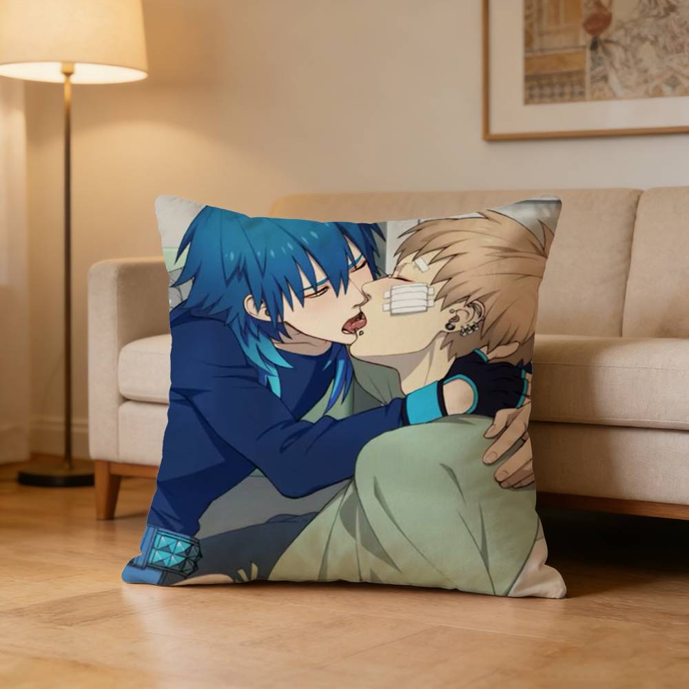 DDRAMAtical Murder Clear Aoba Pillow Case Cushion Cover Throw Pillow Case For Car Sofa