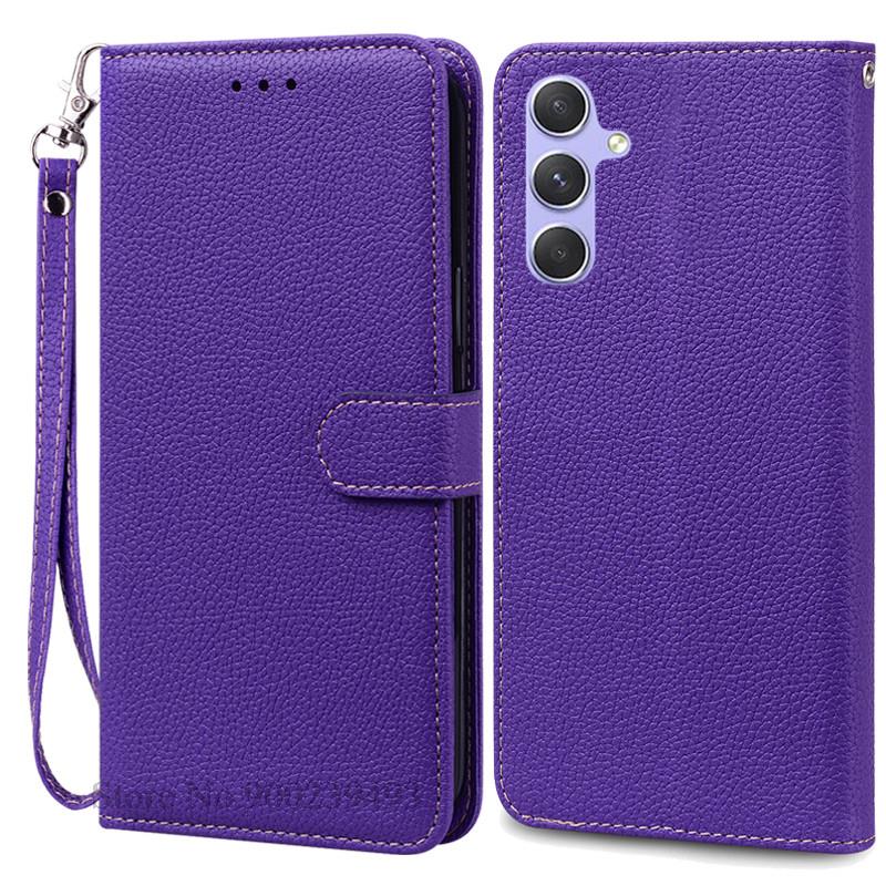 A34 5G Case For Samsung Galaxy A34 Case Silicone Cover For Samsung Galaxy A34 A 34 SM-A346B Phone Cases Leather Wallet Cover