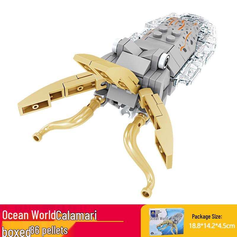 Kai Zhi Compatible Lego Insect Toy: Mantis Model Building Blocks for Kids, Educational Animal Jigsaw Puzzle Gift