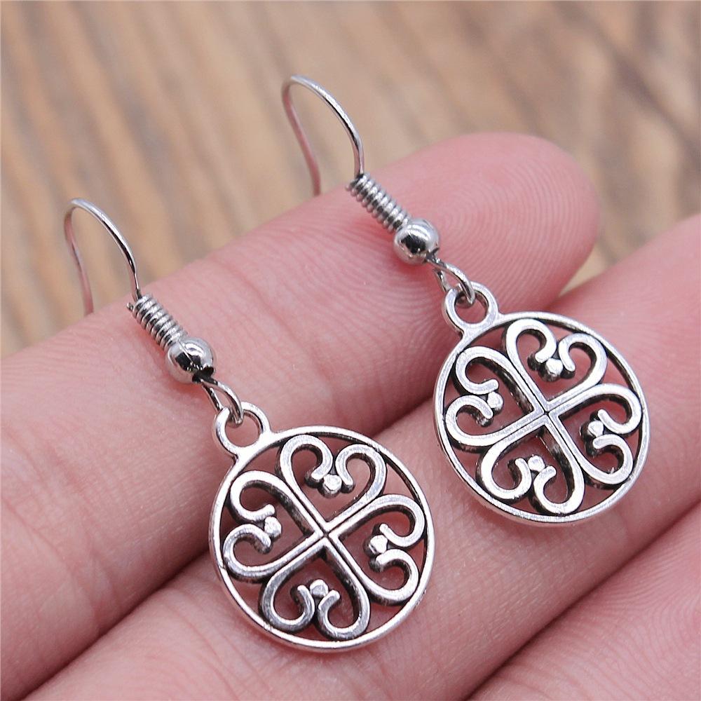 30 Styles Women Fashion Simple Handmade Earrings Geometric Swirl Triangle Teardrop Pendant Dangle Earrings