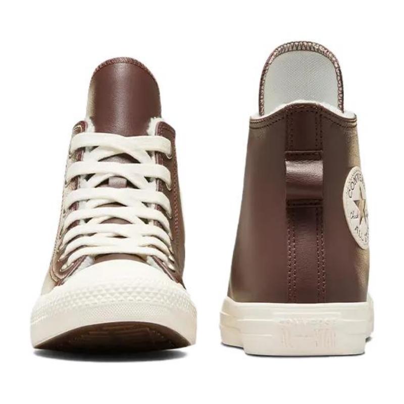 Converse All Star Comfortable and Versatile Abrasion Absorbing High Top Espadrilles Women's Brown
