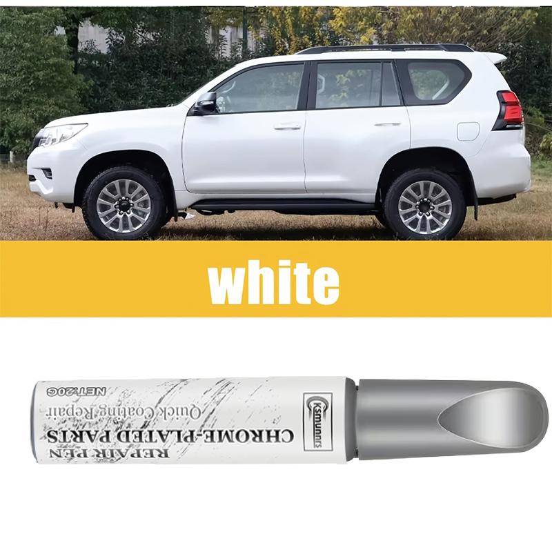 A Premium Touch-Up Paint Pen Scratch Repair Kit for Vehicles Featuring Various Colors, a Fast-Drying Formula, And a No-Drip Desi