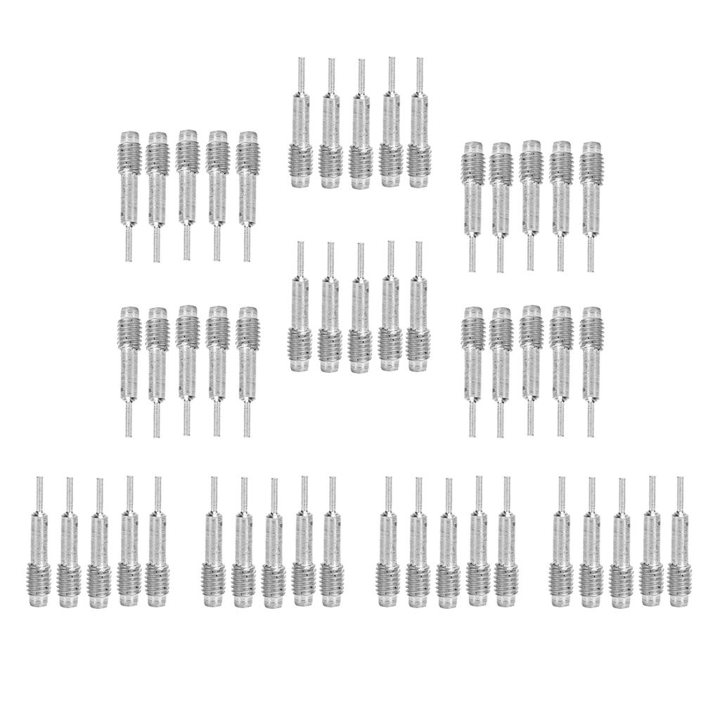 50ks Nástavce na výměnu nástroje na odstranění řemínku na hodinky Příslušenství na opravu dílů hodinek