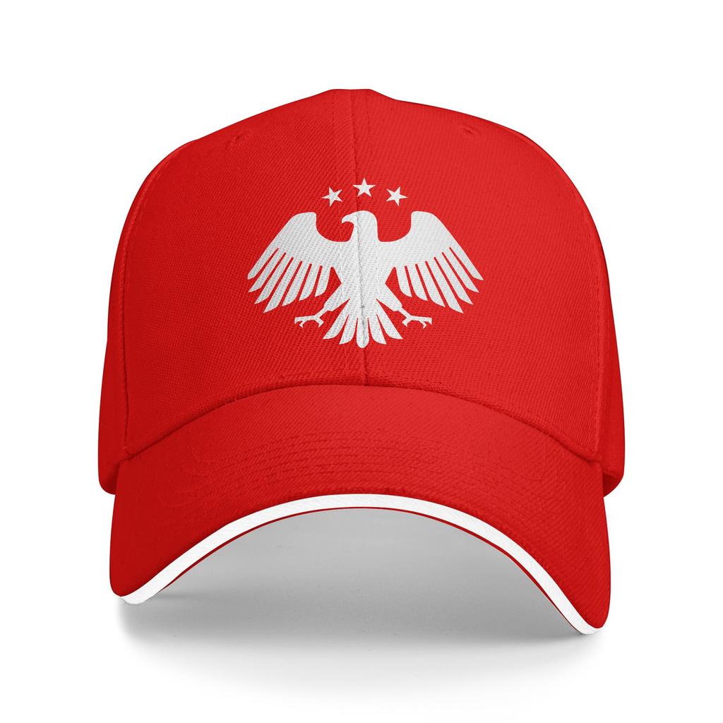 White Syrian Emblem  Baseball Cap  Unisex Adult Custom DIY Trucker Hat Summer Street Style Kpop Rock Sun Visor Baseball Caps