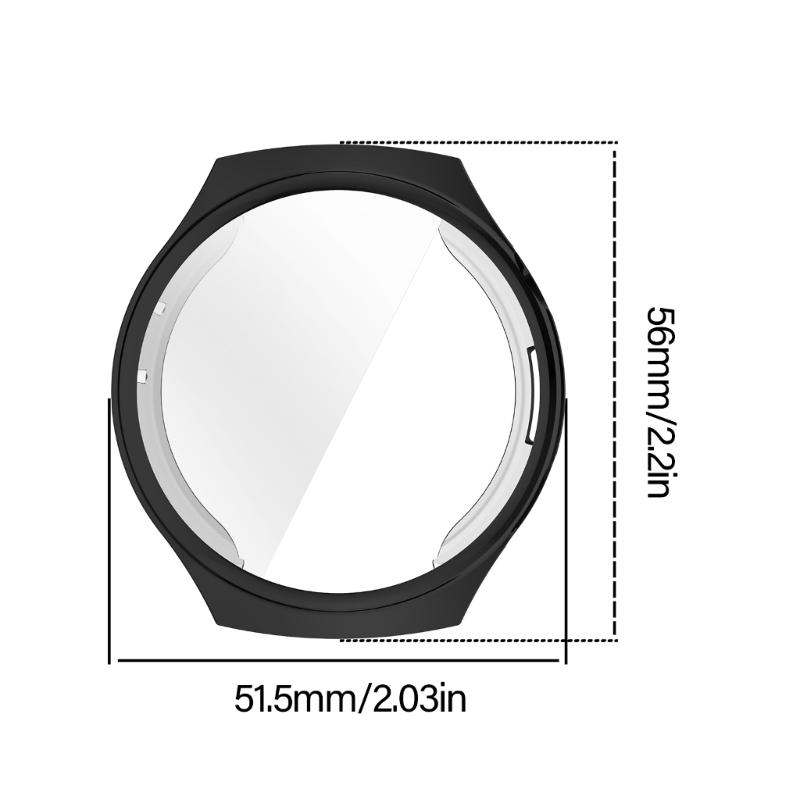 TPU Cover Shockproof Housing Smartwatch Case for Watch 4 Full Coverage Bumper Case Scratchproof Watch Shell