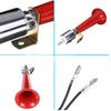 180DB 12V-24V Powerful Auto Air Horn Waterproof Auto Loudspeaker Air Compressor Electric Car Horn for Truck Boat Motorcycle