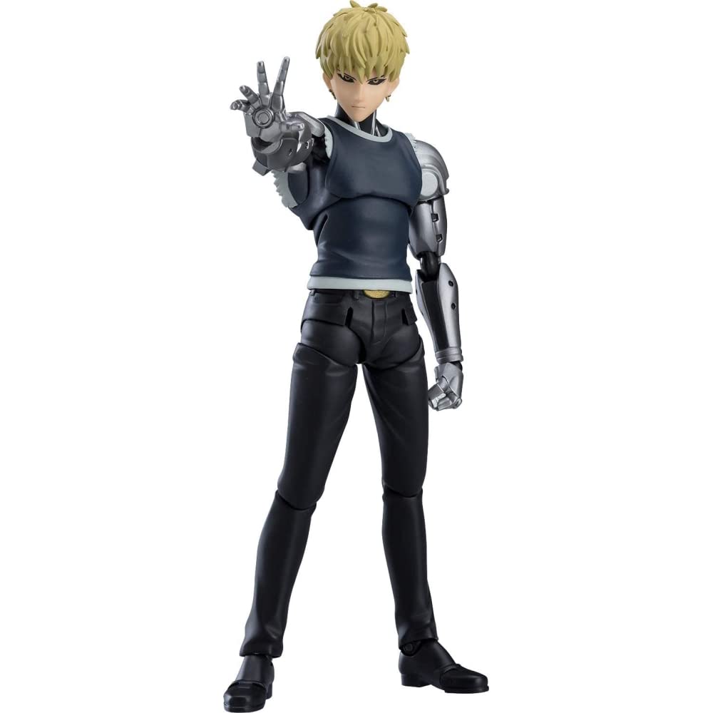 

figma One Punch Man Genos немасштабная подвижная фигурка из АБС и ПВХ, окрашенная