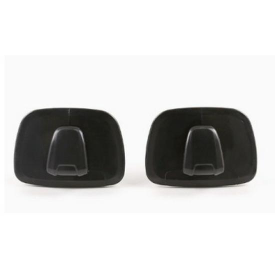 Compatible with Volvo XC60, XC90, S90, V90, XC40 Car Roof Clothes Hook One Pair серый