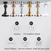 Door Stopper Steel Wind-Proof Anti-rust Doorstop Water-proof Stronger Indoor Furniture Hardware Bathroom Toilet Bedroom