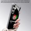 2D Vzor národního znaku Pouzdro na telefon pro Samsung S26 S25 S24 S23 S22 S21 S20 A56 A36 A16 - Galvanicky pokovený skleněný ochranný kryt