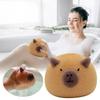Capybara Bath Sponge Ball Cartoon Animal Baby Shower Brushes Bubble Sponges Bathroom Acssories for Kids and Adult