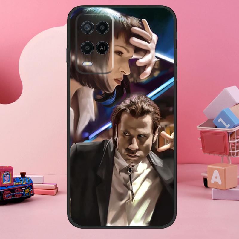 Pulp Fiction Case For OPPO A57s A17 A16 A15 A54 A74 A76 A96 A52 A72 A5 A9 A31 A53 A77 A91 A93 A54s Cover