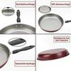 Non-Stick Multifunctional Frying Pan Made Of Iron Easy To Clean Kitchen Cookware Suitable For Gas Stove And Induction Cooker