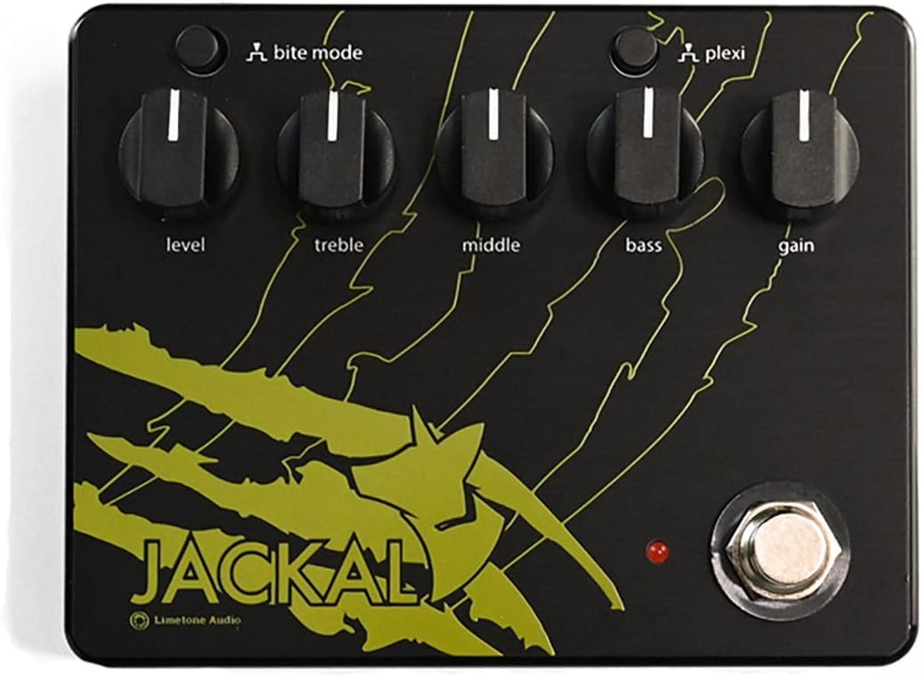 

Limetone Audio JACKAL Guitar Distortion Pedal High Gain with Internal Made in Japan Maintains Sound Trim, [High Gain, Core]