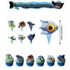 Bloop Sea Monster Birthday Party Decorations Gran Maja Subnautica Party Decorations Banner Cake Topper Cupcake Toppers Ballons
