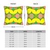 Lime Green Abstract Pattern Pillow Cover Graphic Cushion Cover Kawaii Pillow Case For Sofa Couch Bed Living Room